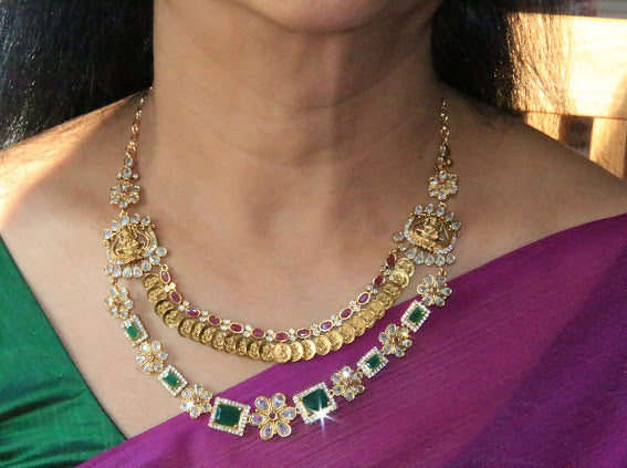 Two Step South Indian Neckwear Set