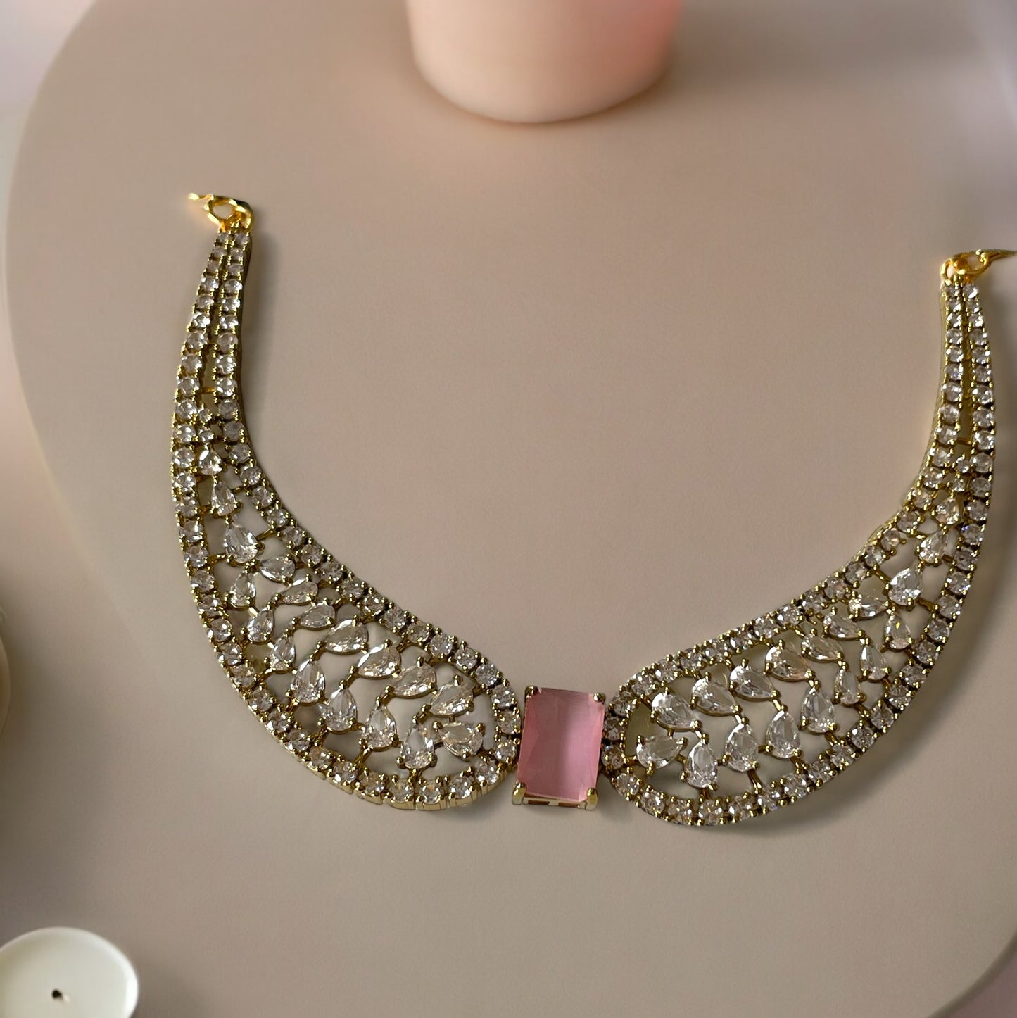 Pastel Pink Neckwear Set