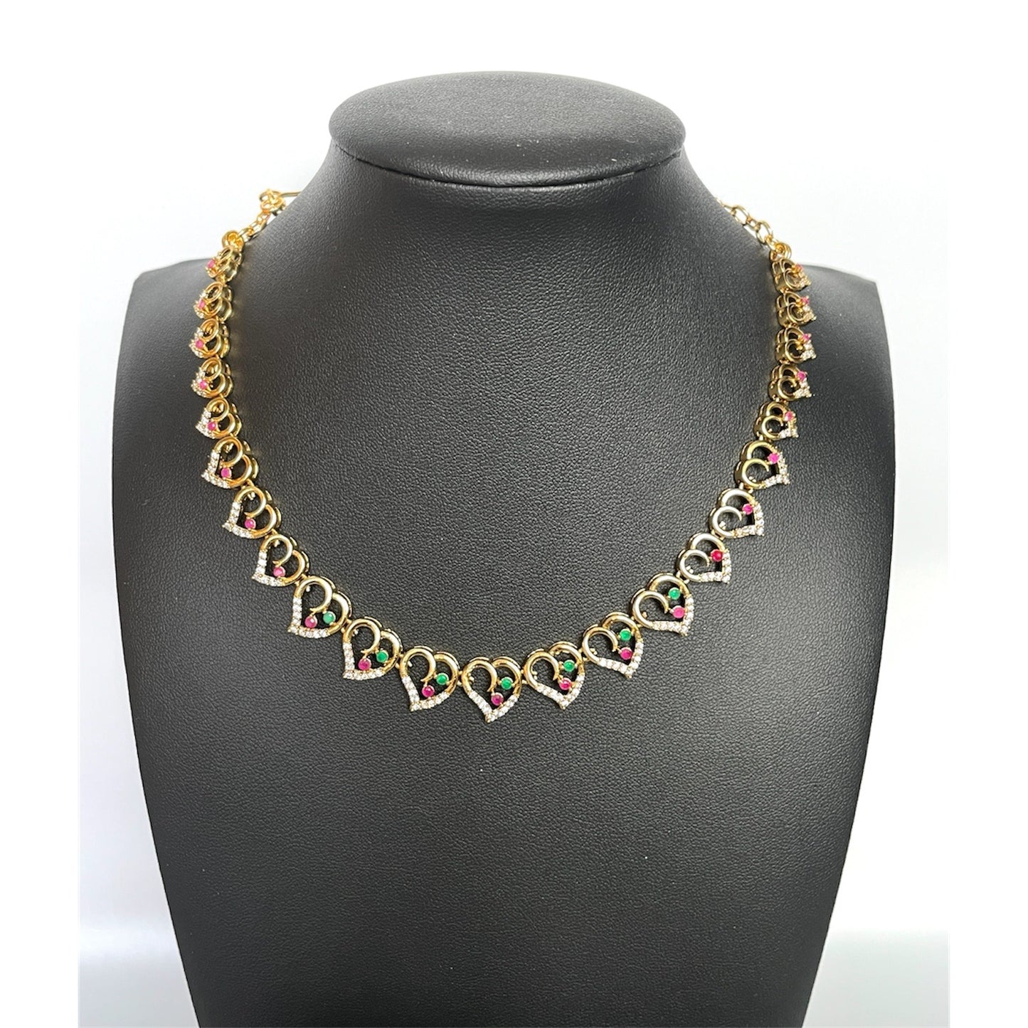 Dazzling Petite Stone Neckwear Set