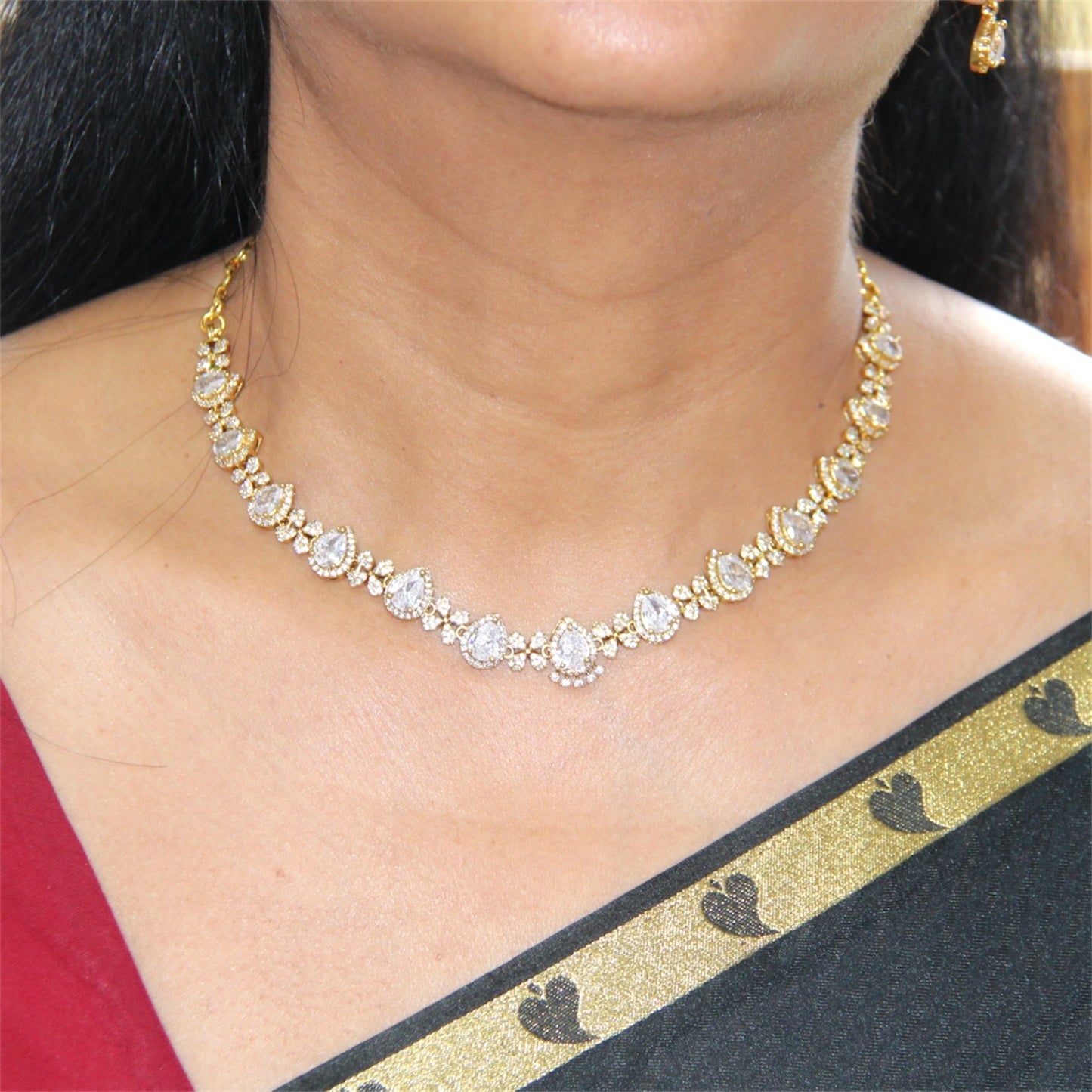 Tear drop AD Neckwear Set
