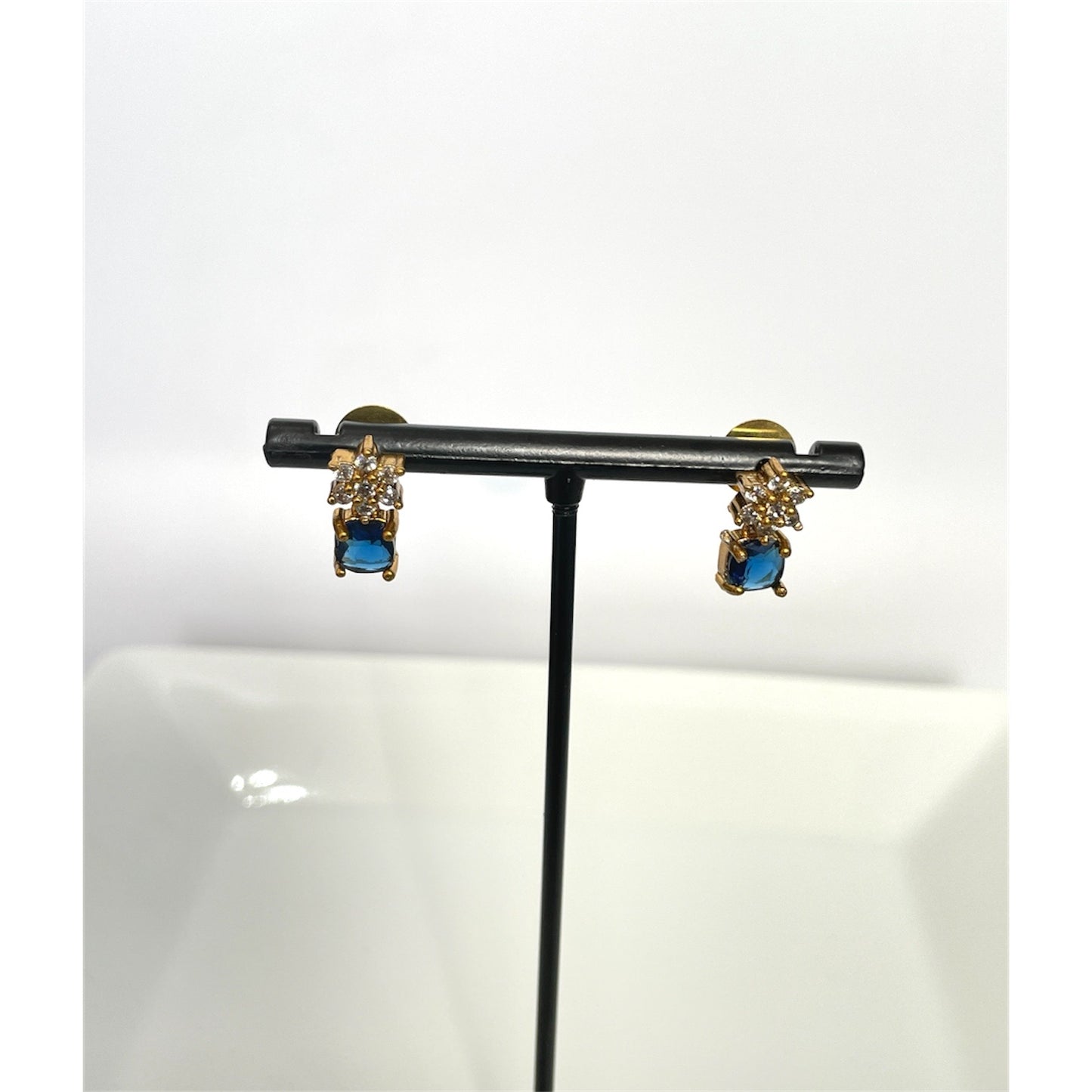 AD blue stone neckwear set