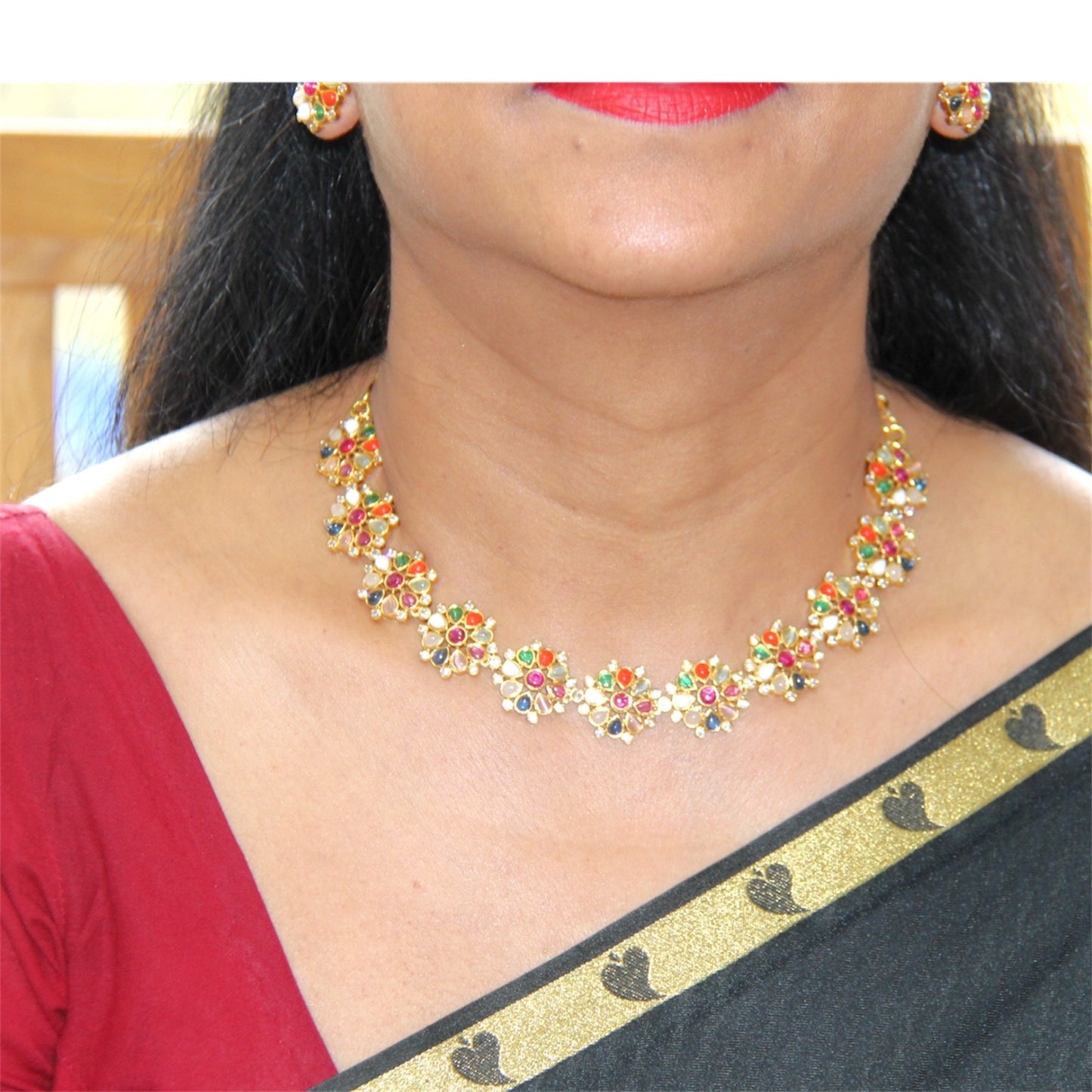 Navaratna Neckwear Set