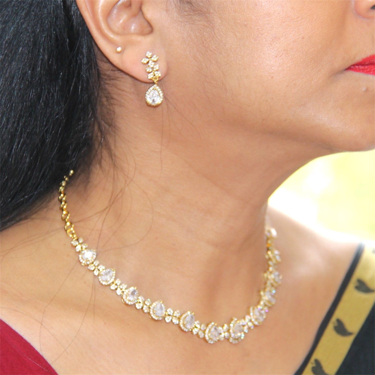 Tear drop AD Neckwear Set