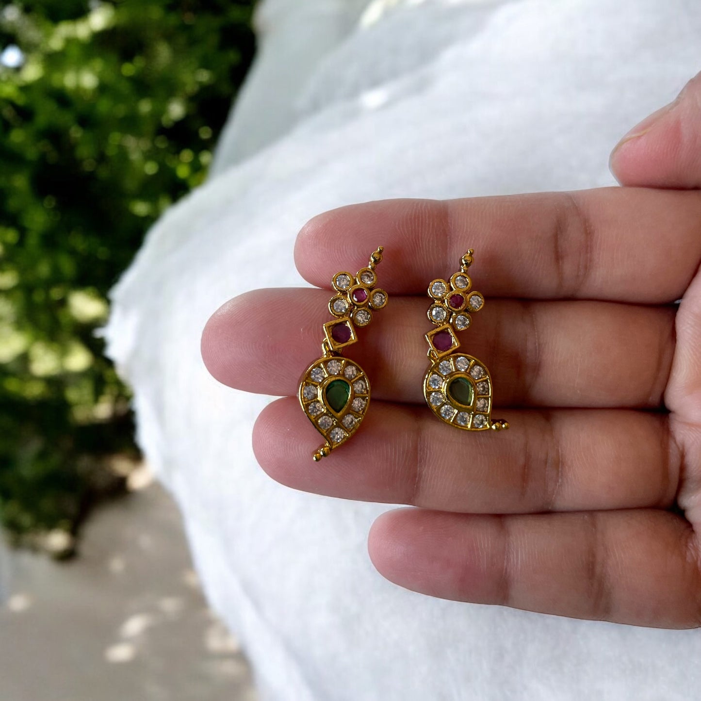 Green Maanga Neckwear Set