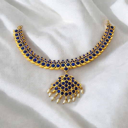 Traditional Attigai - blue