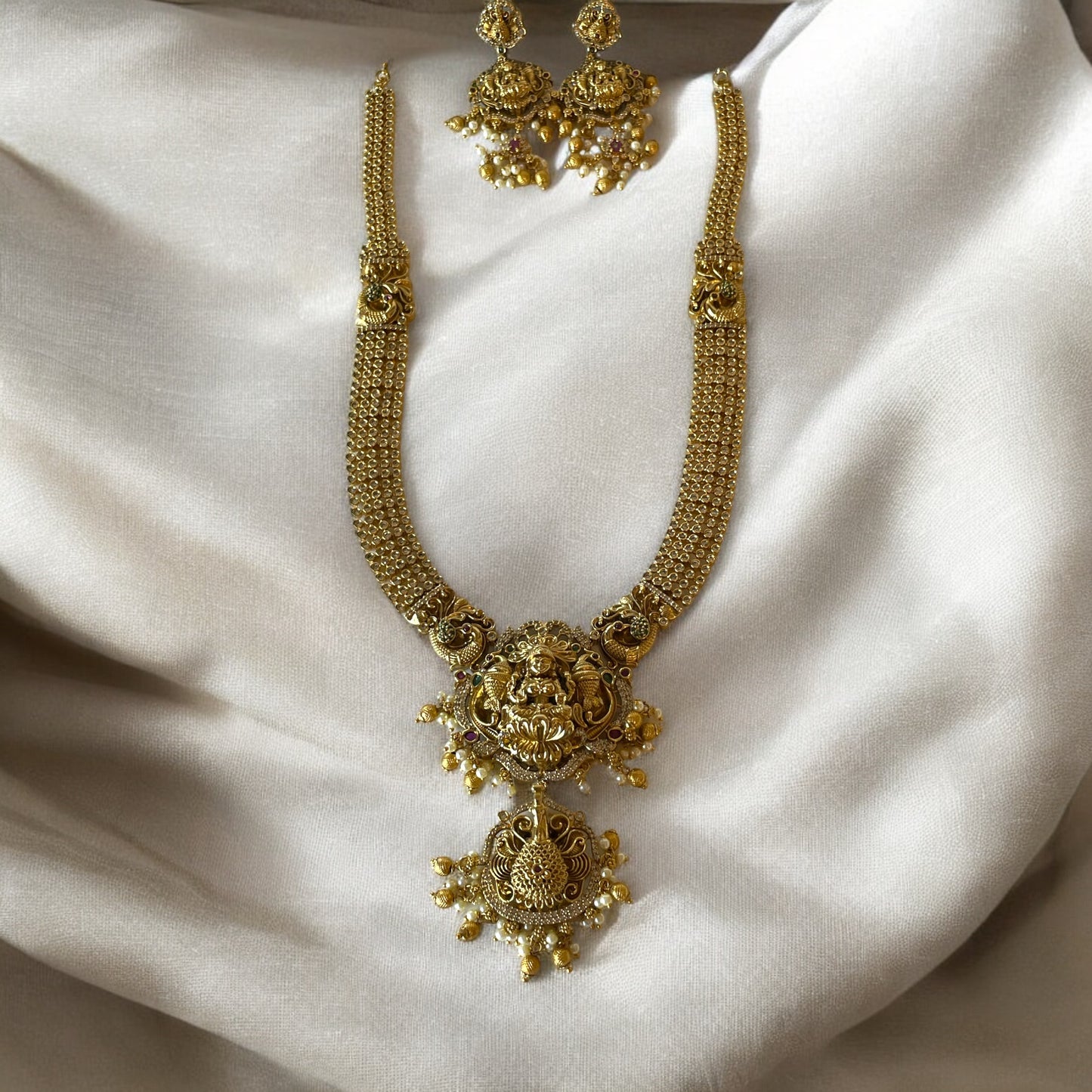Bridal Long Haaram Set