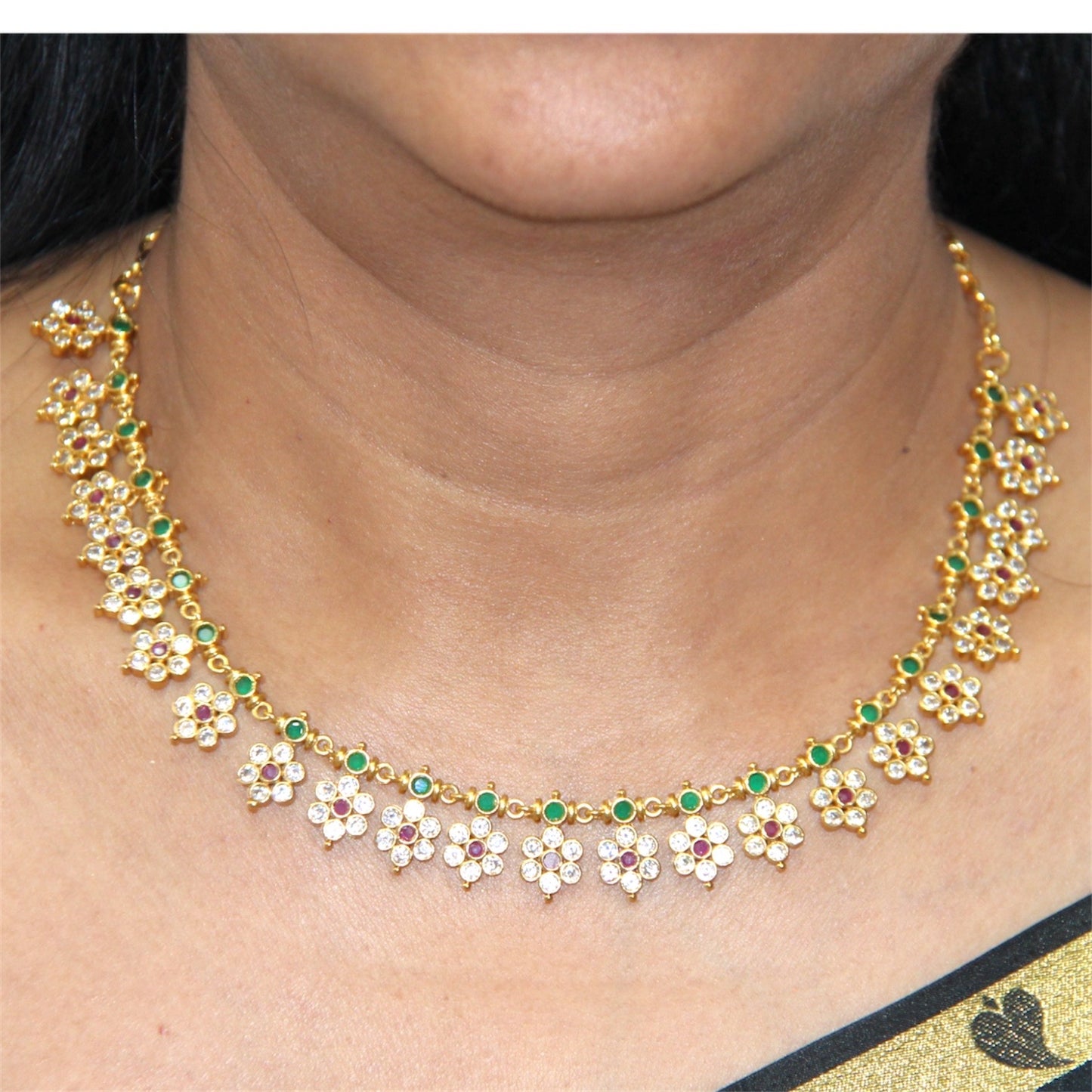 Floral Neckwear Set
